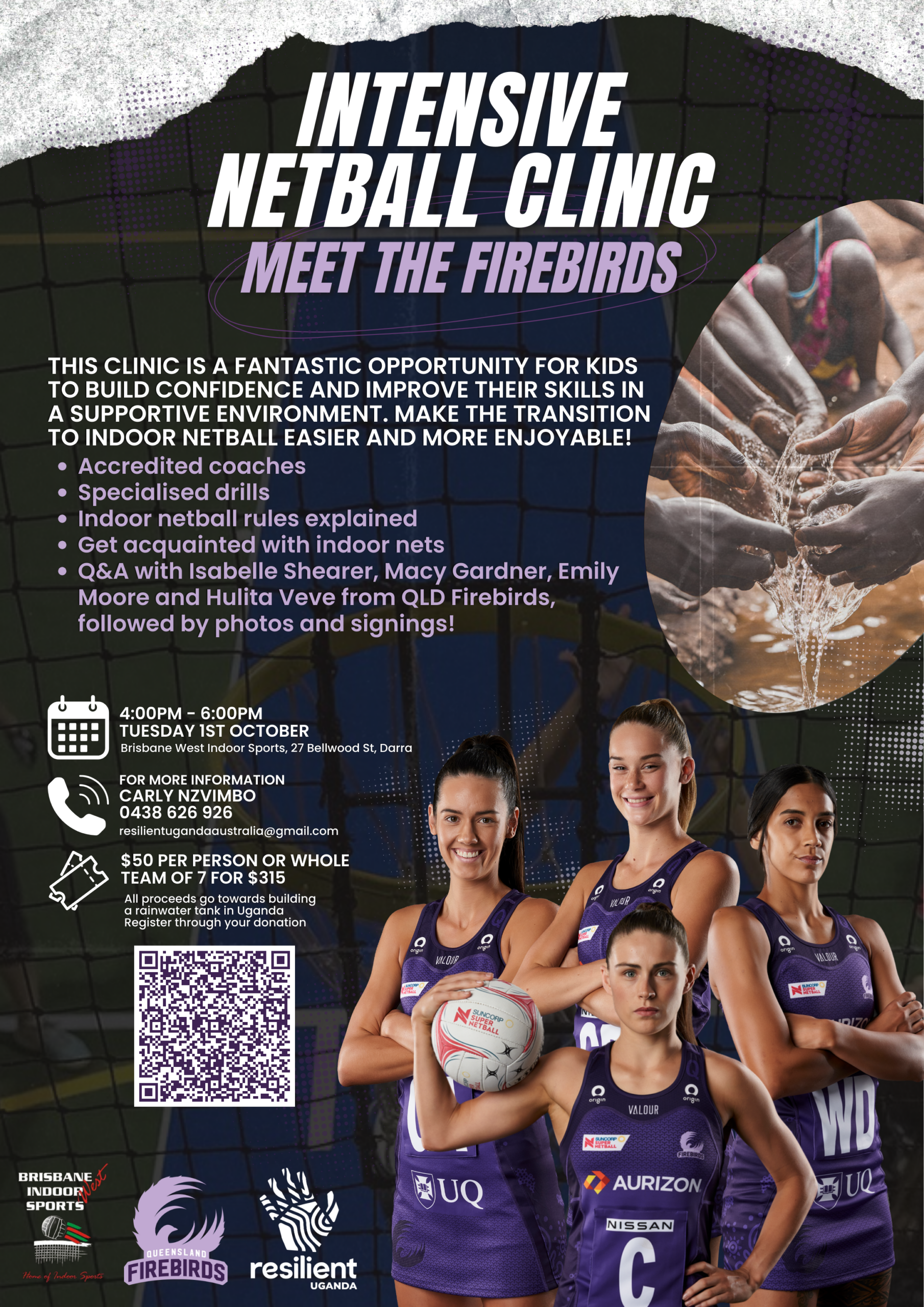 Intensive Netball Clinic Promo